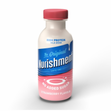 Nurishment Strawberry Milk Drink No Added Sugar  6x330ml