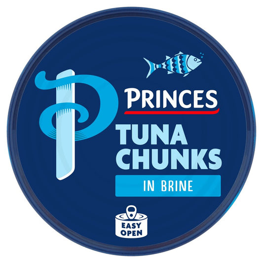 Princes Tuna Chunks In Brine   12x145g