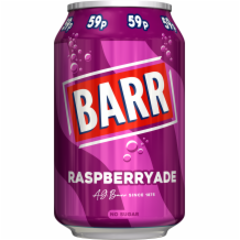 Barr Raspberryade Can   24x330ml