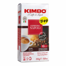 Kimbo Espresso Napoli Coffee   5x250g