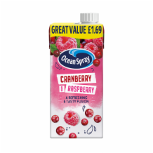 Ocean Spray Cranberry & Raspberry   12x1ltr(20P