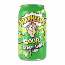 Warheads Green Apple Soda  12x355ml