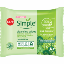 Simple Wipes Biodegradable p  6x25's