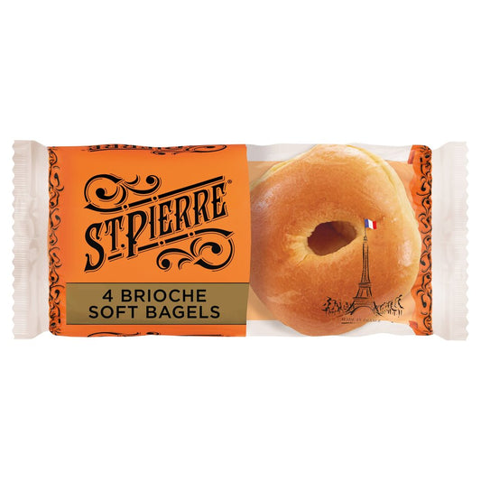 St Pierre Brioche Bagels  1x4's