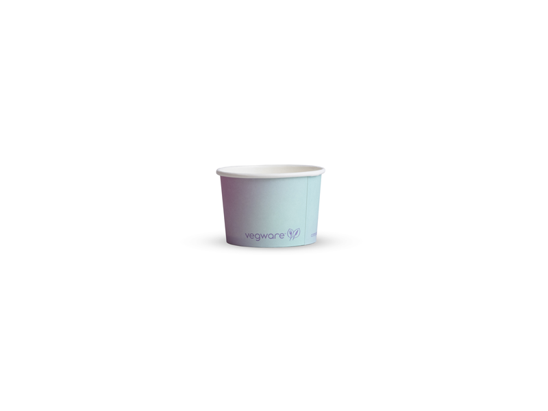 Vegware 1 Scoop Coloured Ice Cream Tub UNIT 1x50 . Packed 20 units to a case.
Unit Weight: 0.30 Kilos.