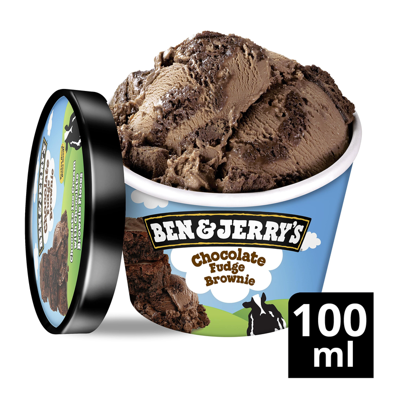 Ben & Jerry's Choc Fudge Brownie Cup (12x100ml) 12x100ml