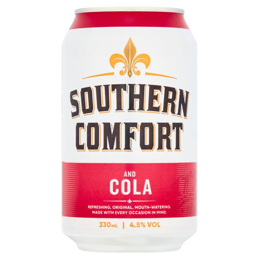 Southern Comfort And Cola 330ml   330ml × 12 × 1