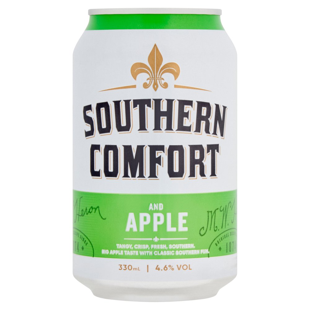 Southern Comfort and Apple 330ml   330ml × 12 × 1