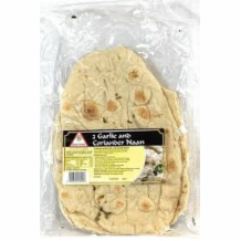 Sounas Garlic Coriander Naan  1x2's