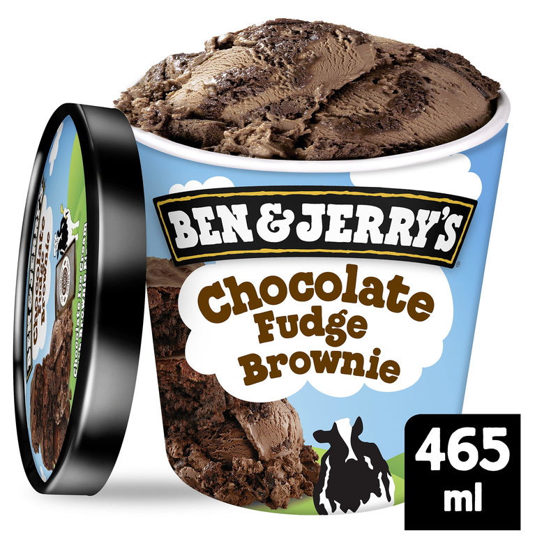 Ben & Jerrys Chocolate Fudge Brownie 8x465ml