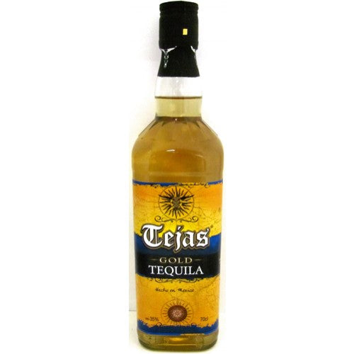 Tejas Tequila Gold 35%   70Cl × 6