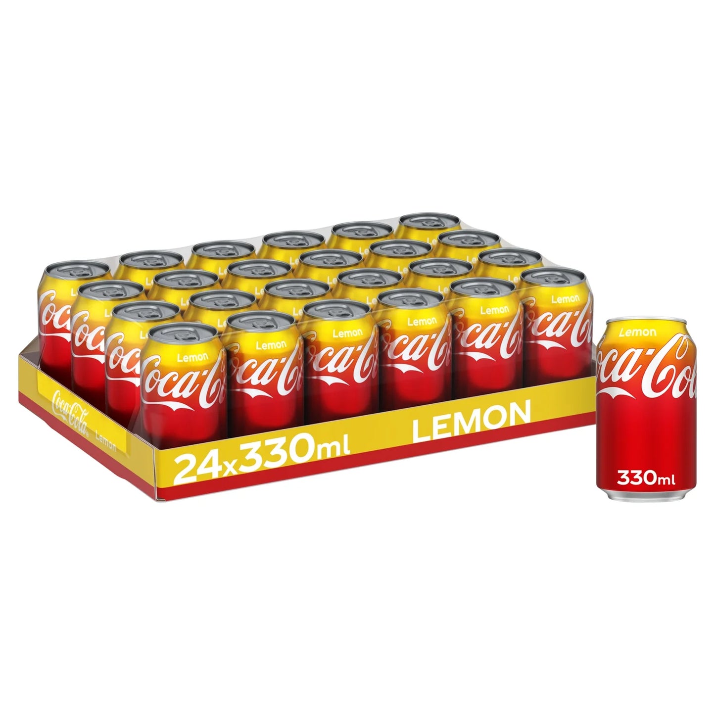 Coca Cola Lemon Cans   24x330ml