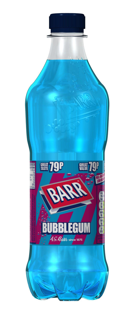 Barr Bubblegum Pet   12x500ml