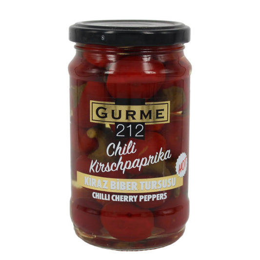 Gourmet Chilli Diablo Pickled Cherry Peppers  6x310g