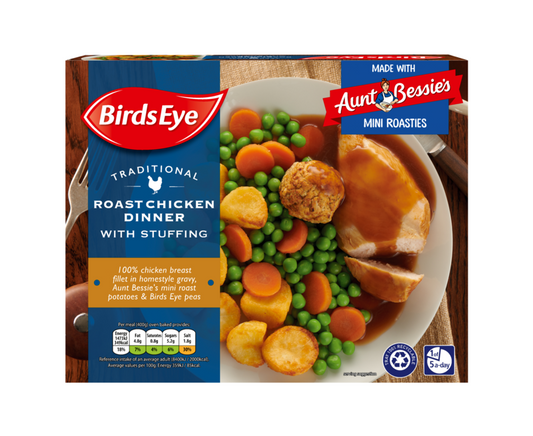 Birds Eye Roast Chicken Dinner 6x400g