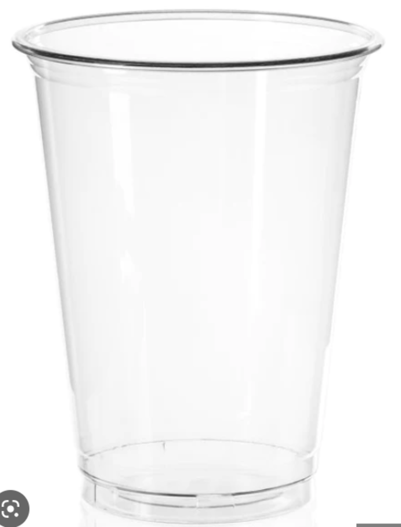 Clear Slush 16oz Cup CASE 20x50