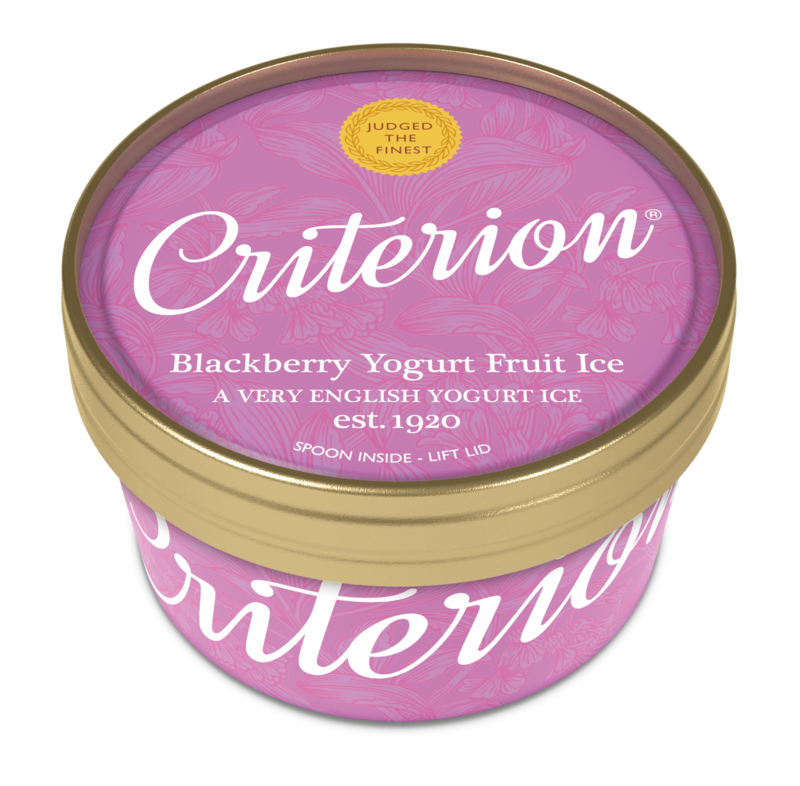 Criterion Blackberry & Yogurt Cup 18x130ml