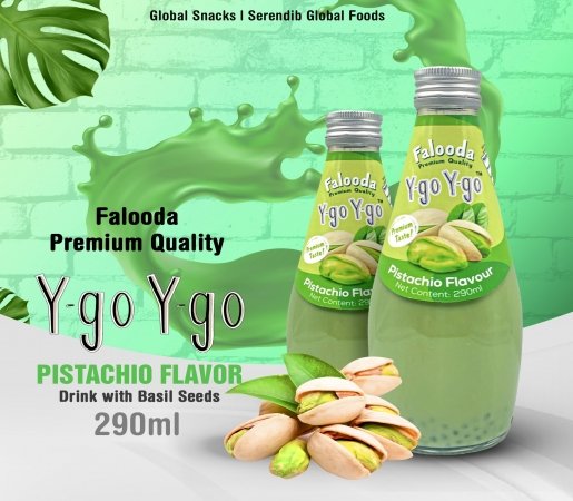 Y Go Y Go Falooda Pistachio  6x290ml