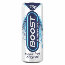 Boost Energy Sugar Free Can    24x250ml