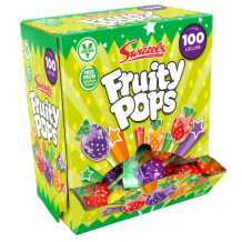 Swizzels Fruity Pops Dispenser Box  100x100ct(6)