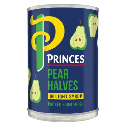 Princes Pear Halves In Syrup  6x410g
