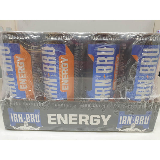 Irn Bru Energy Can   12x330ml