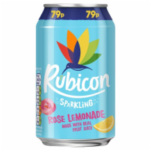 Rubicon Sparkling Rose Lemonade Can   24x330ml