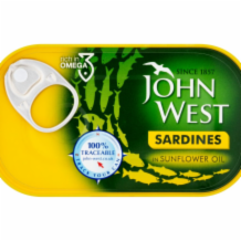 John West Sardines In Sunflower Oil  12x120g