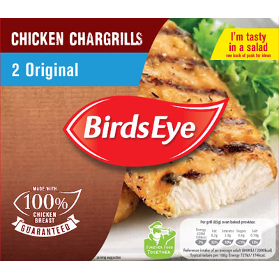 Birds Eye Chicken Chargrill 12x170g