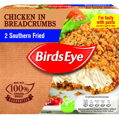 Birds Eye 2 Southern Fried Chicken 12x180g