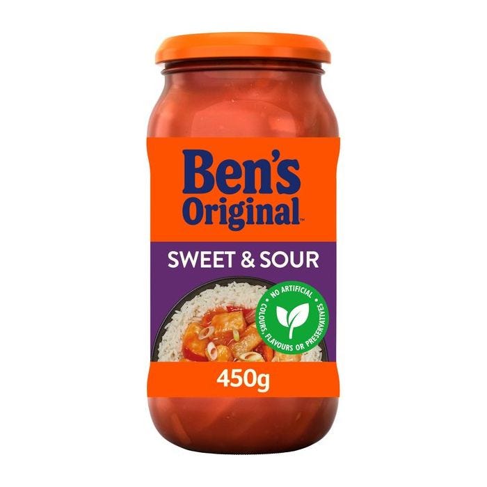 Ben's Original Sce Sweet Sour   6x450g