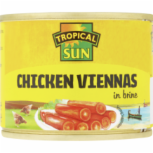 Tropical Sun Chicken Vienna Sausages  12x200g