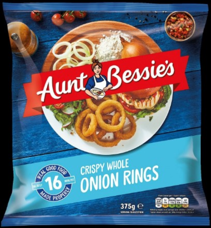 Aunt Bessie Onion Ring CASE 12x375g