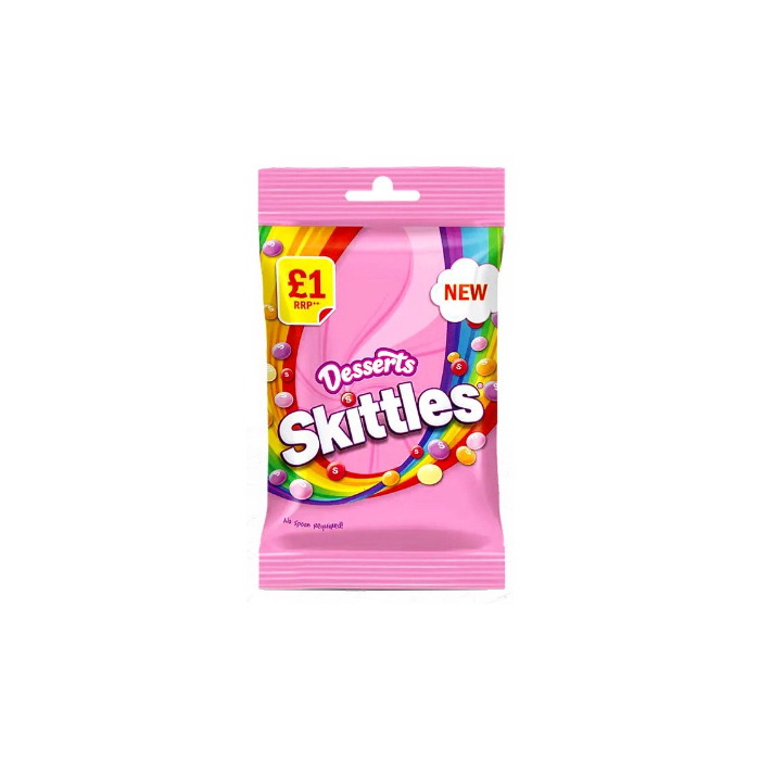 Skittles Desserts Bag   12x125g