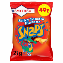 Smiths Snaps Spicy Tomato p  30x21g