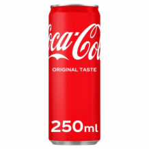 Coca Cola Reg Slim Cans  24x250ml