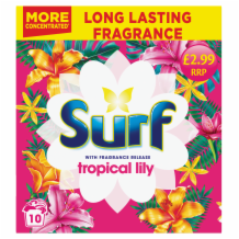 Surf Powder Tropical Lily   7x10w