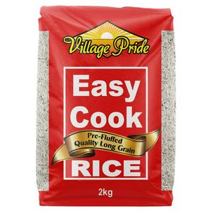 Village Pride Easy Cook Rice    6x2kg