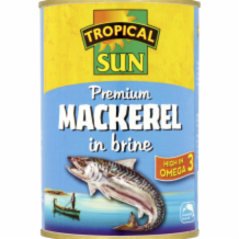 Tropical Mackerel In Brine  12x400g