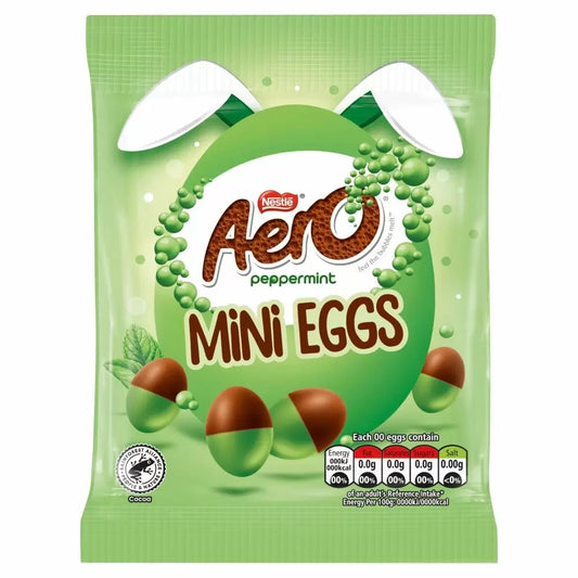 Aero Peppermint Mini Eggs Bag  12x70g