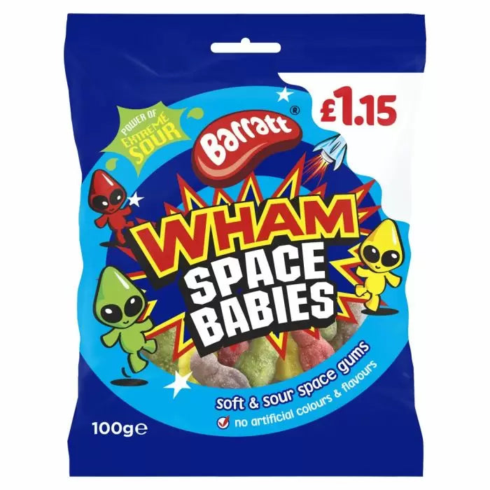 Barratt Wham Space Babies   12x100g