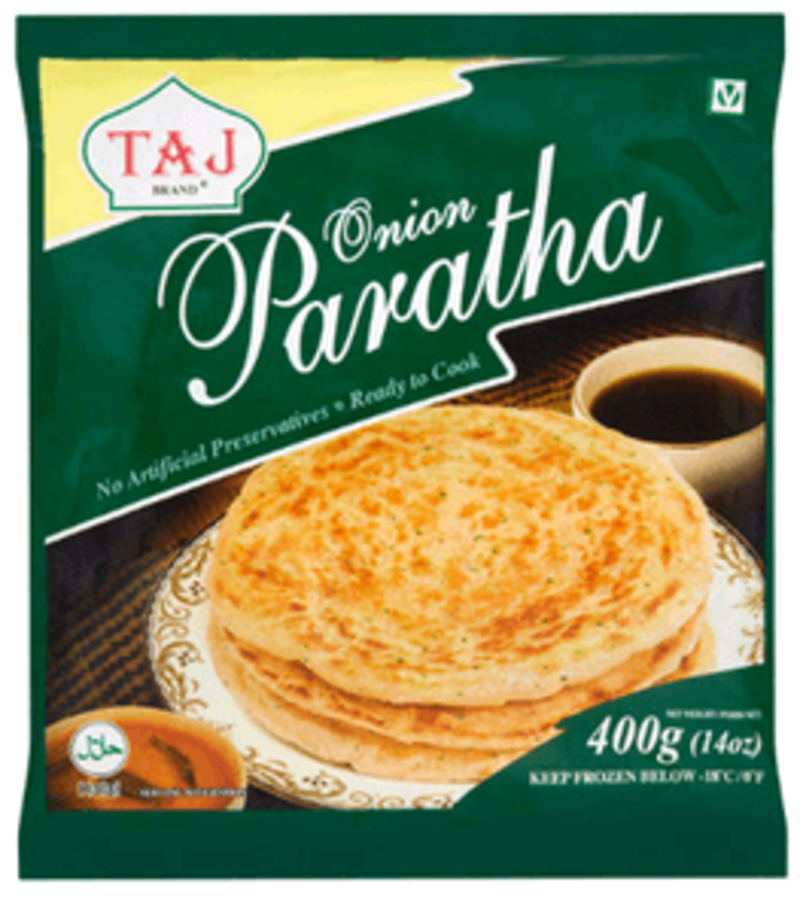 TAJ Onion Paratha CASE 12x400g