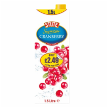 Stute Cranberry Juice   8x1.5ltr