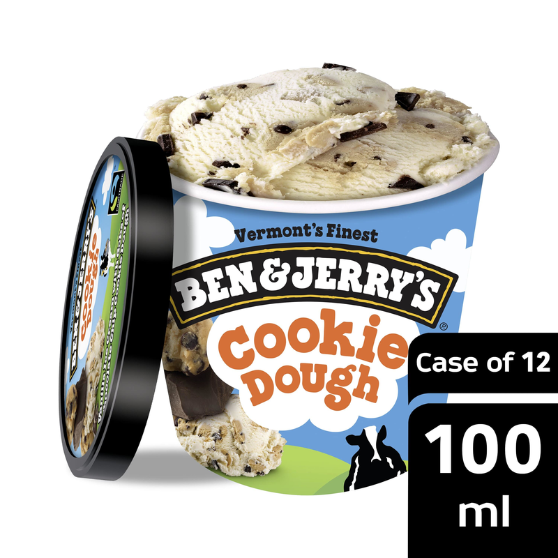 Ben & Jerry's Cookie Dough Cup (12x100ml) 12x100ml