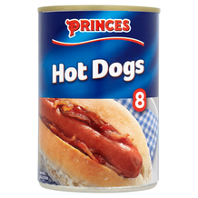 Princes Hot Dogs Sausage  12x400g