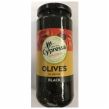 Cypressa Black Olives Jar  6x340g