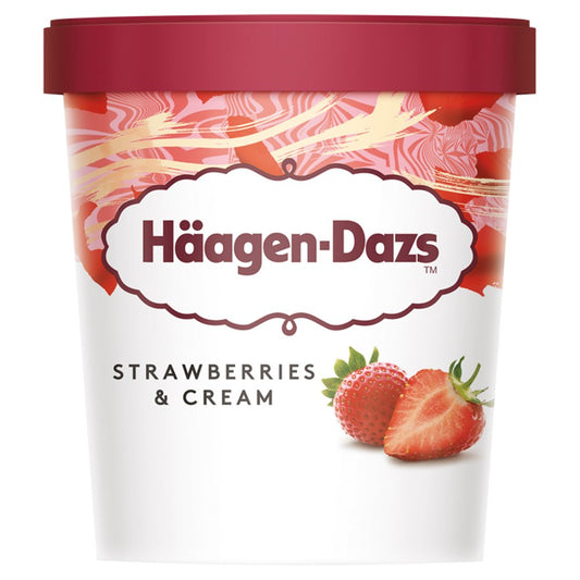 Haagen Dazs Strawberries & Cream  1x460ml
