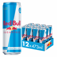 Red Bull Sugar Free Can   12x473ml