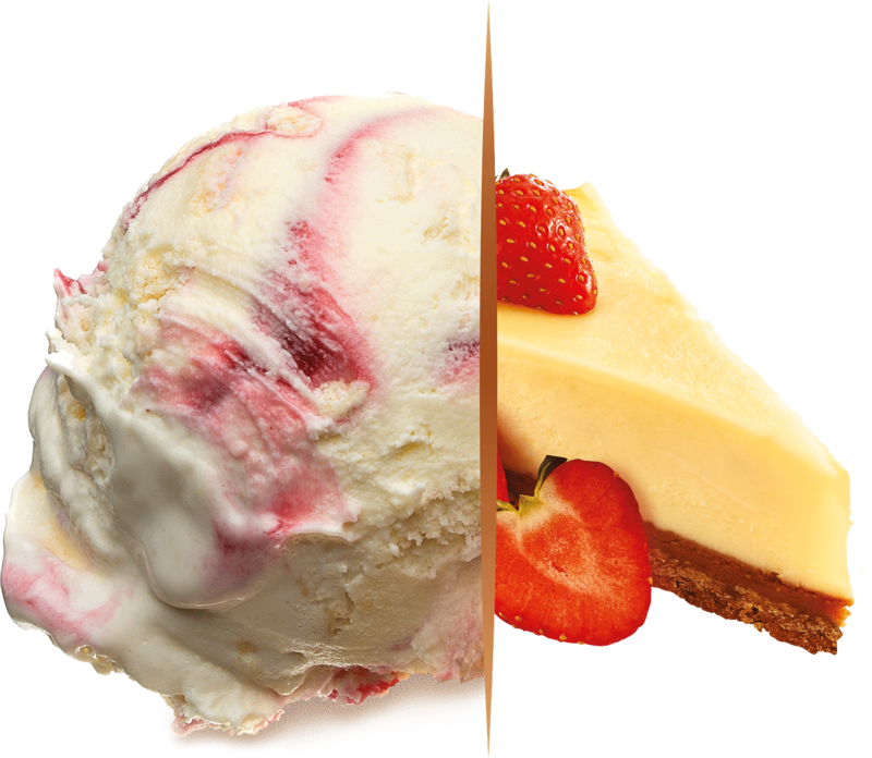 5.5lt Carte D'or Strawberry Cheesecake 1x5.5lt