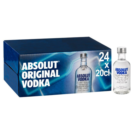 Absolut Original Vodka 24 x 20cl   20Cl × 1